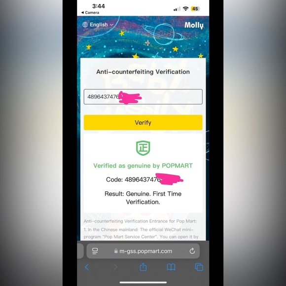 Sesame Bean Labubu Exciting Macaron Vinyl Face Toy 
Authentic - Picture 15 of 15